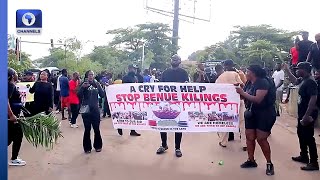 Benue Youths Take Over Streets, Protest Killings