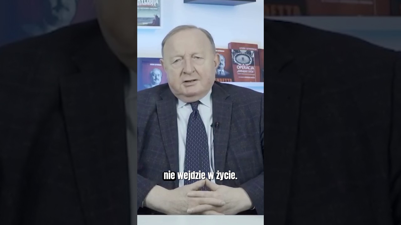 Constitutional Tribunal judges without salary? #politics #michalkiewicz #poland #donaldtusk #duda