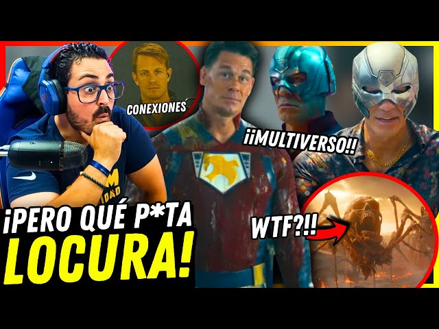 ¡No PUEDO CREER lo que harán en PEACEMAKER S2! ¿MULTIVERSO confirmado? Reacción TRÁILER y Panel SDCC