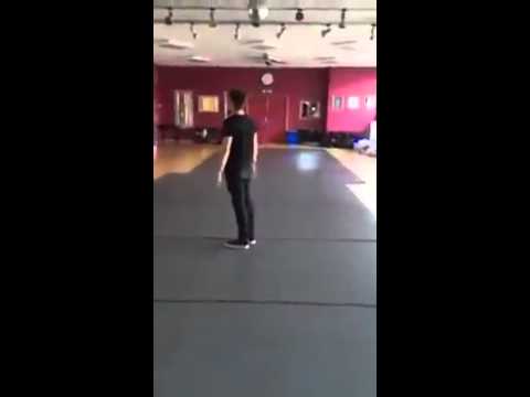 Boy singing chandelier by sia