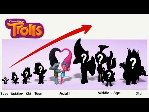 Trolls Growing Up Compilation | Cartoon Wow