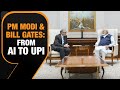 PM Modi and Bill Gatess candid conversation on AI, Digital payments, Climate Change and more