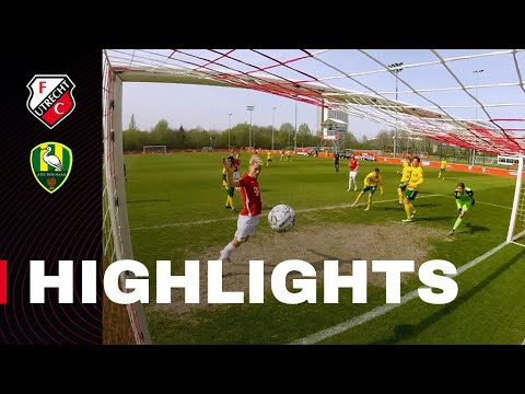HIGHLIGHTS | Verdiende oefenzege voor FC Utrecht