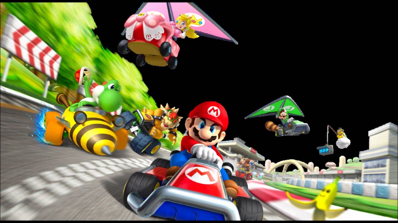 Mario Kart 7 Original Soundtrack OST - Rainbow Road - YouTube