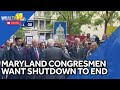 Maryland congressmen rally, call for end to shutdown