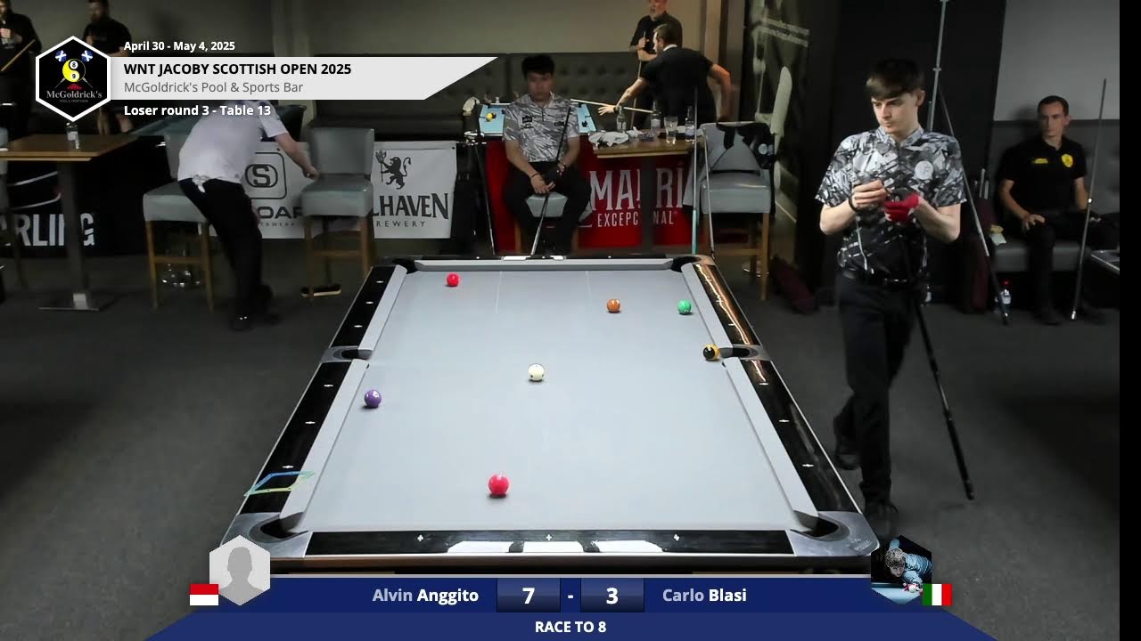 WNT Jacoby Scottish Open 2025 Matthew Rigley vs Georgi Georgiev