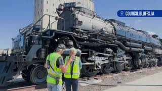 Jay Leno Climbs Aboard Union Pacific’s Big Boy No. 4014