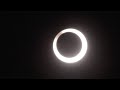 Ring of fire solar eclipse passes across Americas