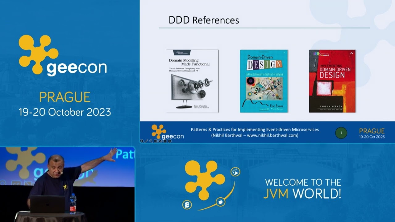 GeeCON Prague 2023: Nikhil Barthwal - Patterns & Practices of Implementing Event-driven MicroSvc...