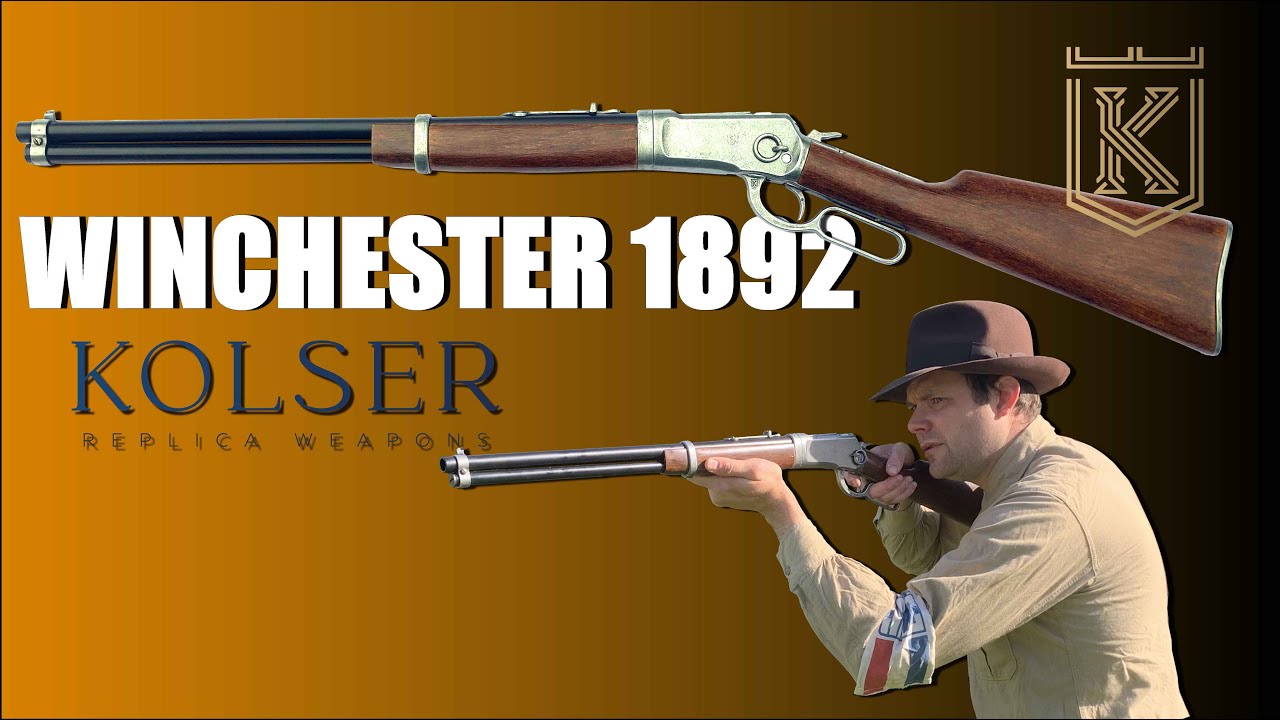 🔫 Winchester 1892 Kolser - Présentation de réplique inerte