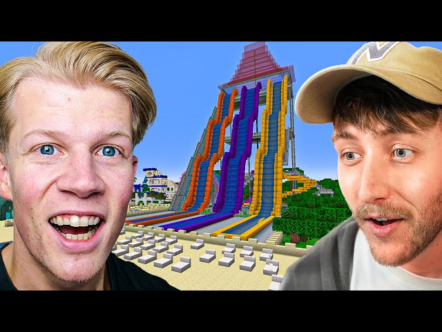 Ik Bouwde Een Waterpark In Minecraft! (met Jeremy)