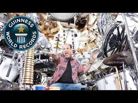 Largest Drumkit - Meet The Record Breakers - Guinness World Records