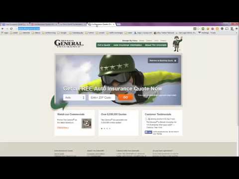 Auto Insurance Quick Quote -- No Personal Information Required