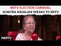 NDTV Election Carnival | Former Speaker Sumitra Mahajan Speaks On Politics, Parliament And More