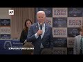 Biden talks to union members as he visits his Pennsylvania hometown  - 00:57 min - News - Video