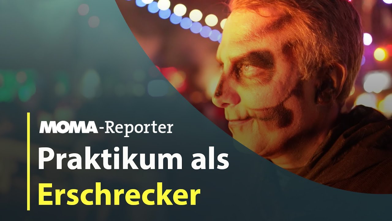 Halloween-Erschrecker: Kein leichter Job I ARD Morgenmagazin