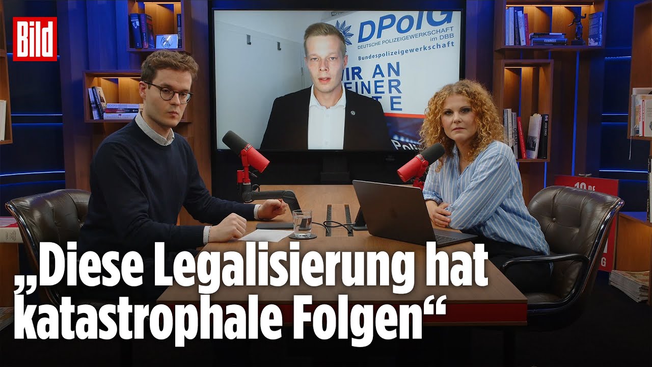 Polizeigewerkschafter zu Cannabis-Regelung | Vertraulich