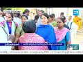 YS Bharathi Election Campaign in Vempalle | Pulivendula Constituency | AP Elections | @SakshiTV  - 01:35 min - News - Video
