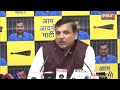 Swati Maliwal पर हुए छेडछाड़ की घटना की जानकारी प्रेस वार्ता कर AAP नेता Sanjay Singh ने दिया  - 01:56 min - News - Video