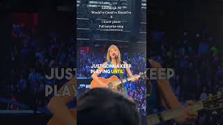 How Taylor Swift handled a fan fainting during her performance