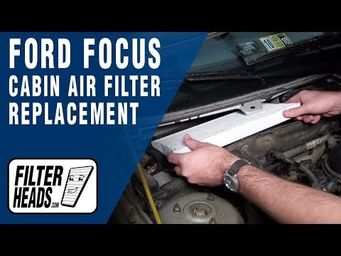 FORD Focus I Phase 2 - Cabin Air Filter Replacement