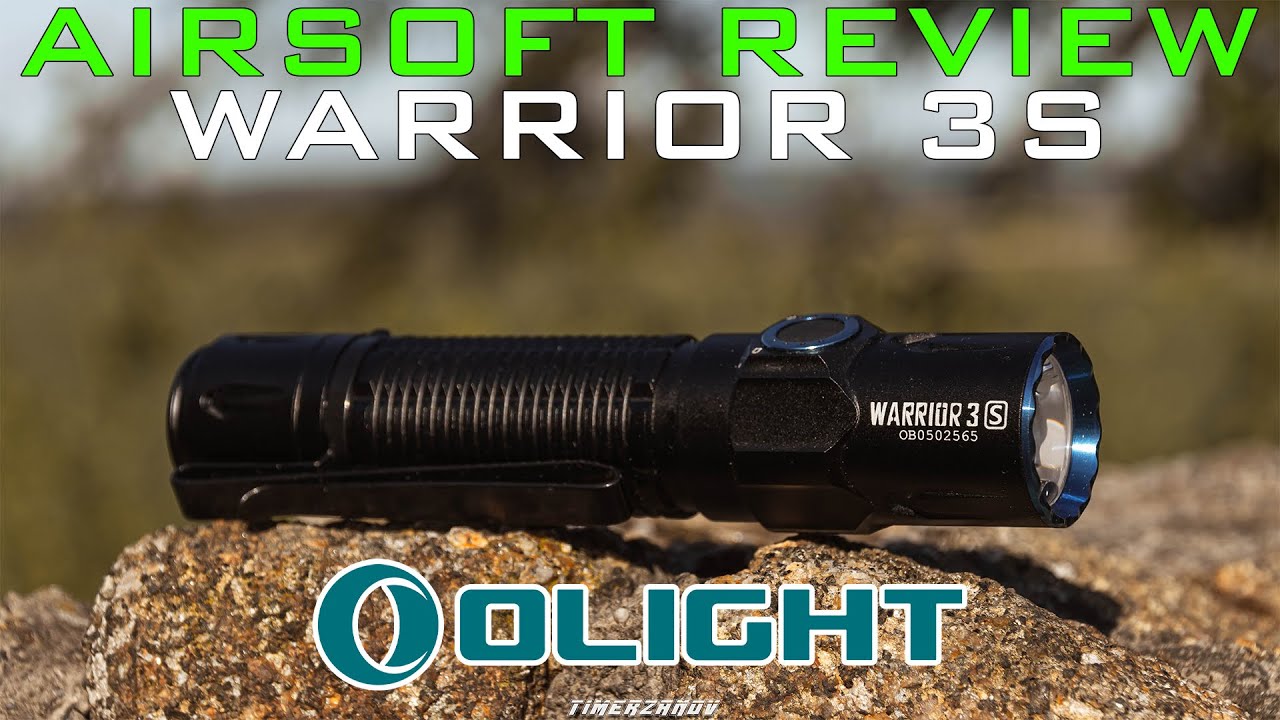 AIRSOFT - [GEAR] Olight Warrior 3S - Déballage et présentation (OLIGHT) [FR]