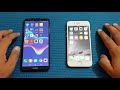 Huawei Y9 2018 vs iphone 6 - Speed Test!