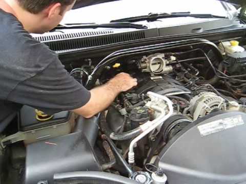 How to Change Your Spark Plugs Part 1 - Jeep 4.7L - YouTube 05 dodge dakota engine wiring harness 