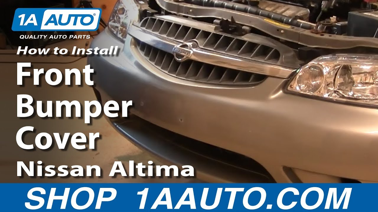 How to remove front bumper - 2001 nissan altima #8