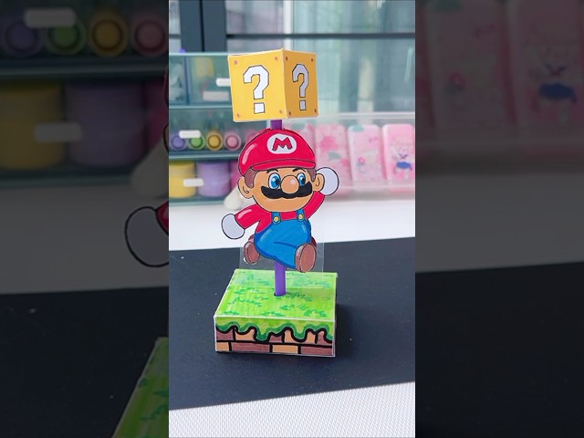 Super Mario 🍄🪙 #shorts #tonniartandcraft #art #craft #love #cute