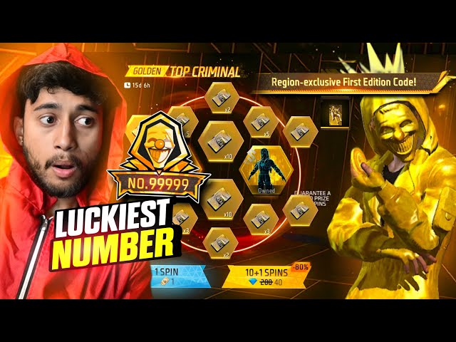 I Got RAREST Number of GOLDEN CRIMINAL😍 & Noob Prank With Randoms 😂