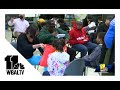 Baltimore students surprised with free shoes