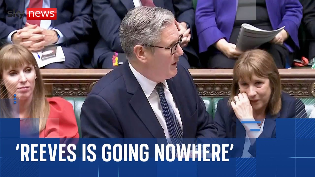 Starmer tells Reeves she has his 'complete support'
