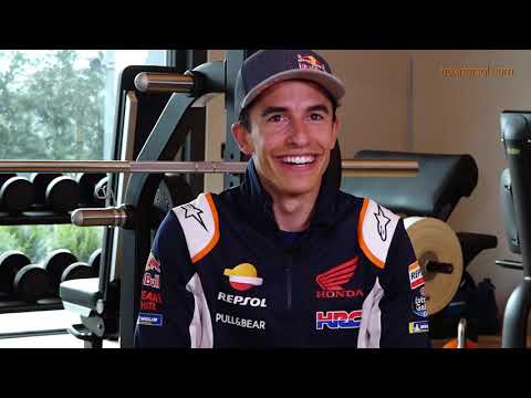 Marc Márquez training hard to come back to MotoGP