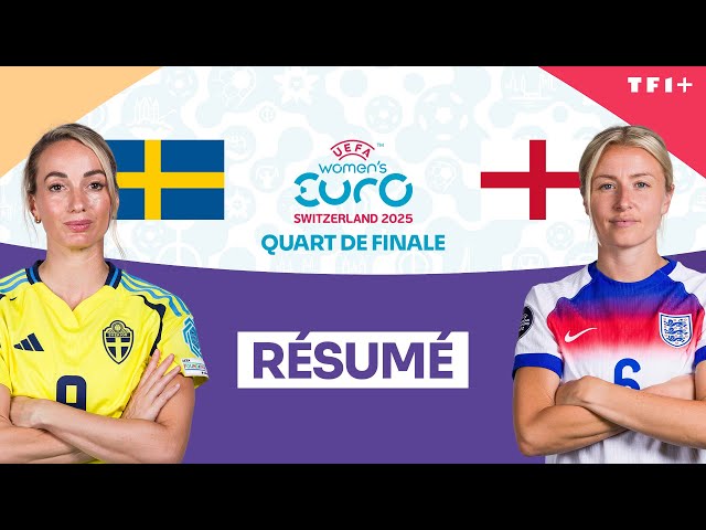 Suède - Angleterre : Une remontada et une folle séance de tirs au but ! (résumé I Euro féminin 2025)