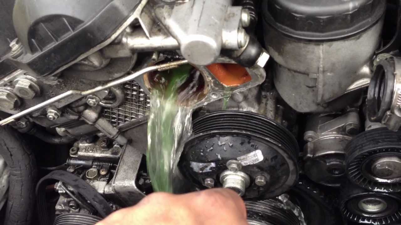 Bmw 528i coolant leak #7