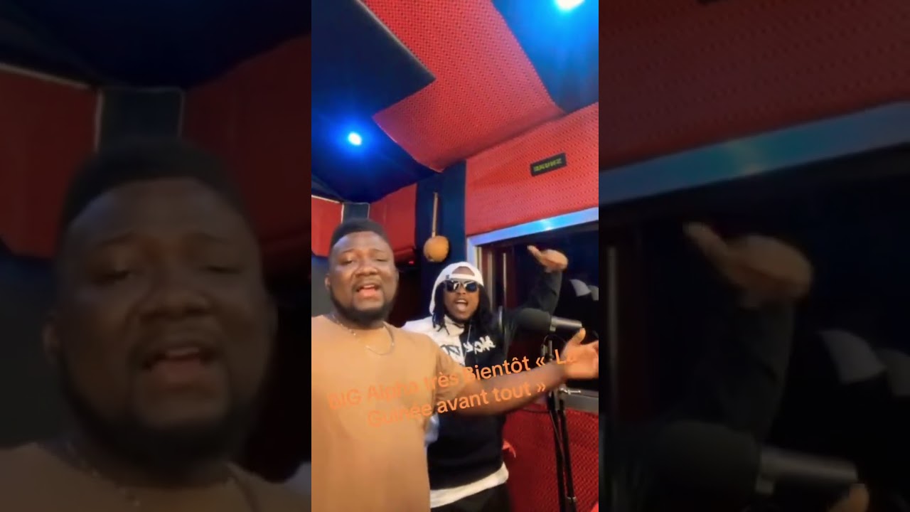 🛑Big Alpha « LA GUINÉE AVANT TOUT » très bientôt un gros tube 💪🏽