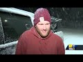 Snowstorm blankets Carroll County, roads treacherous  - 01:32 min - News - Video