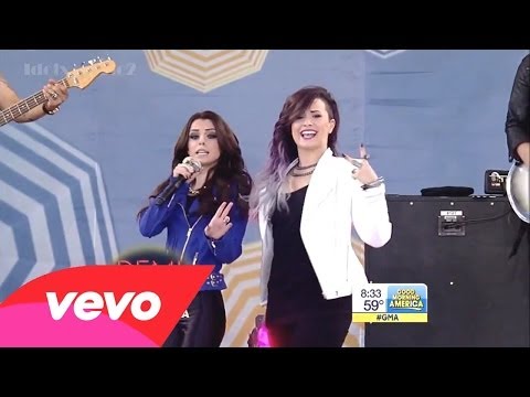 Demi Lovato - Really Don't Care ft. Cher Lloyd (Live at GMA 6.6.14)