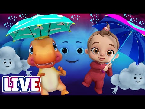 Rain Rain Go Away & Many More Baby Songs & 3D Nursery Rhymes by ChuChu TV – LIVE Stream