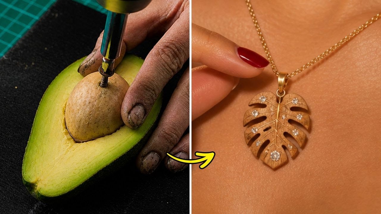 Turning Unexpected Things into Beautiful Jewelry (So Satisfying)