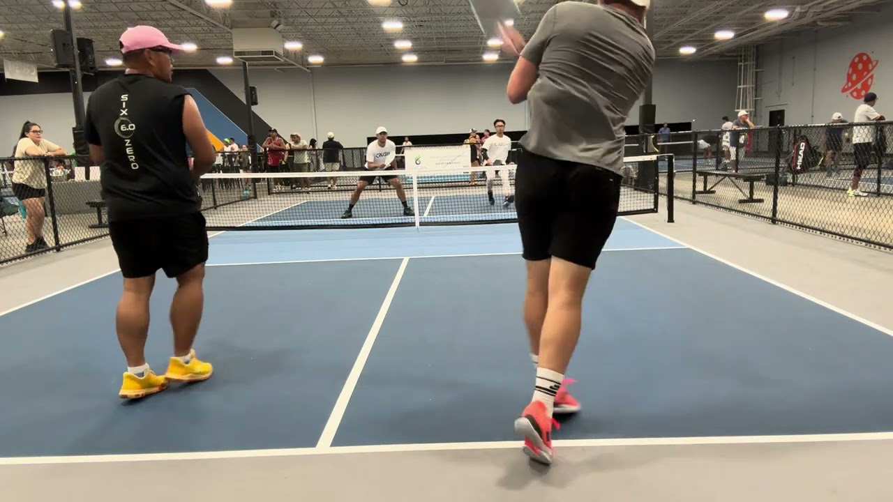 4.0 Tourney mens doubles with Aaron Match 1