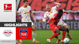 FCH Snatches Point In Leipzig | RB Leipzig-1. FC Heidenheim 1846 2-2 | Highlights | MD 23 Bundesliga