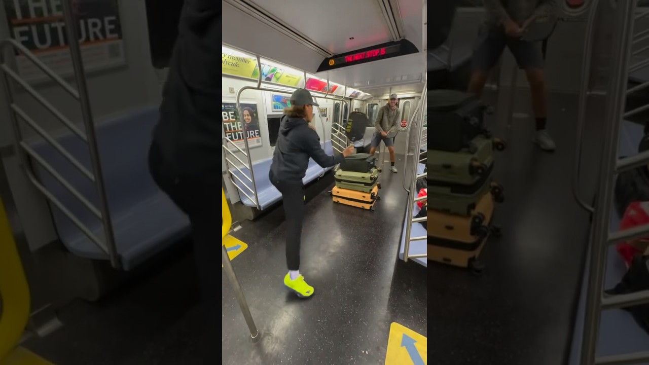 Erne on the Subway 😱......🎥: @zachhigginson_pb #shorts #pickleball #viral