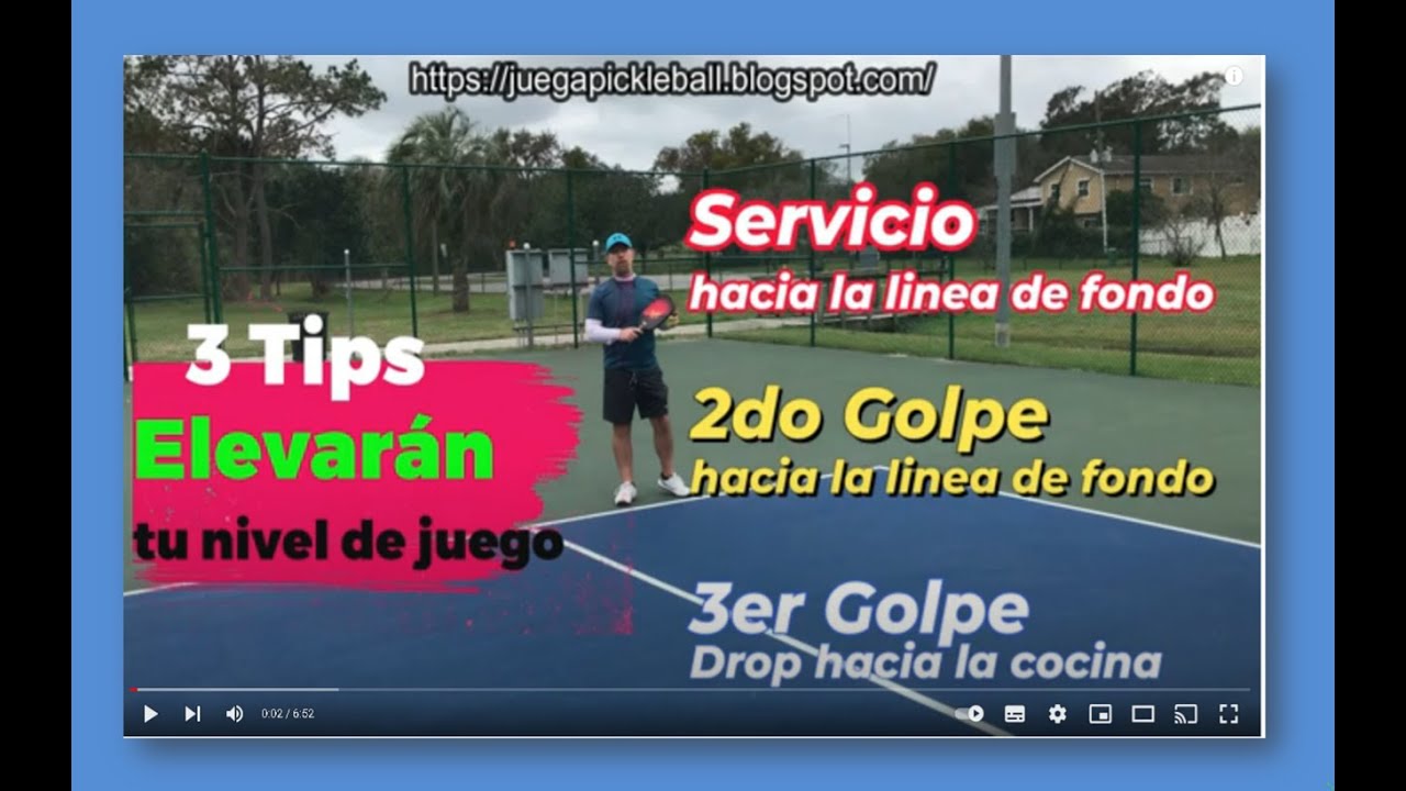 3 Tips para Mejorar y Elevar tu Niveles de Juego de Pickleball