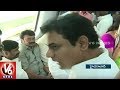 KTR Travels In Hyderabad Metro Rail along with Ministers and MLAs