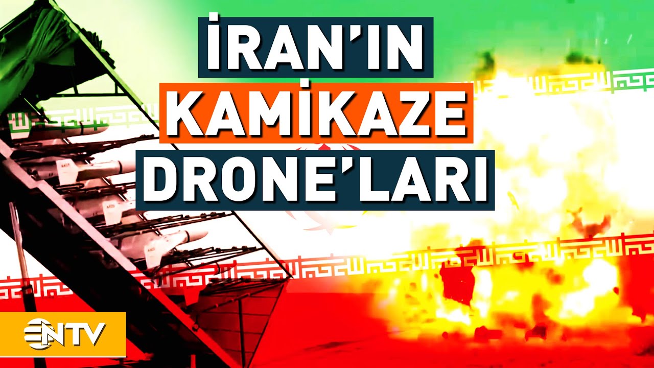 İran'ın İsrail'e Attığı O Füzeler! Sürü Halinde Saldıran Kamikaze Drone'ları | NTV