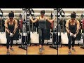 Samantha’s hot gym workout video