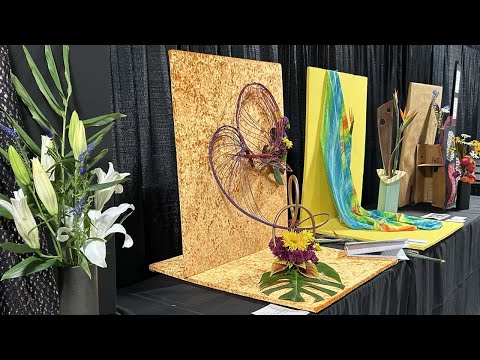 screenshot of youtube video titled The Charleston Flower Show