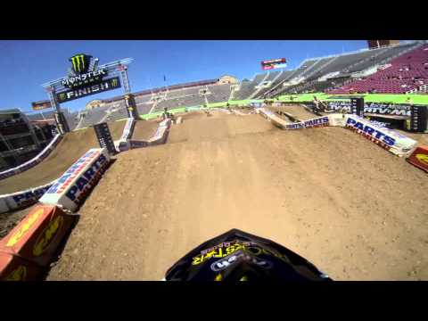 GoPro HD: Jason Anderson Practice 2013 Monster Energy Supercross from Salt Lake 